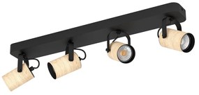 Φωτιστικό Σποτ Eglo 900438 CAYUCA Μαύρο Ματ (Black Mat) 3000K