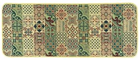 Χαλάκι Κουζίνας Samba 703 54X140cm Green Sdim 54X140 Polypropylene