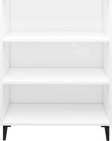 vidaXL Ντουλάπι Λευκό 69,5 x 32,5 x 90 εκ. από Επεξεργασμένο Ξύλο