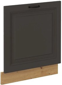 Πρόσοψη κουζίνας Yvette ZM 570x596-Γραφίτης