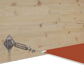 vidaXL Τέντα Κάθετη Τερακότα 140 x 800 εκ. από Ύφασμα Oxford