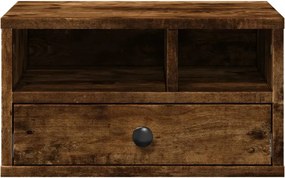 vidaXL Βάση Εκτυπωτή Καπνιστή Δρυς 40x32x22,5 εκ. Επεξεργασμένο Ξύλο