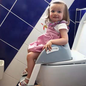 THERMOBABY KIDDYLOO Εκπαιδευτικό κάθισμα τουαλέτας GREY