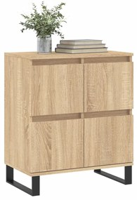 vidaXL Συρταριέρα Sonoma Δρυς 60x35x70 εκ. Επεξεργασμένο Ξύλο