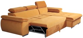Γωνιακός καναπές Piemonte-Δεξιά-Portokali