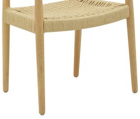 Καρέκλα - Πολυθρόνα Juvan φυσικό rubberwood 64x53x77εκ 64x53x77 εκ.