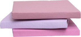 Σεντόνι Με Λάστιχο 100x200+25 Μονό Basic Λιλά Viopros