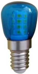 Λαμπτήρας LED E14 T26 1W Blue Mini