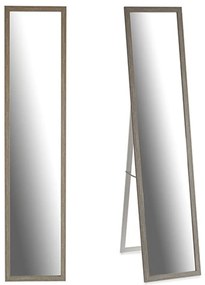 Μόνιμος καθρέφτης Gift Decor Γκρι Ξύλο Γυαλί Κρυστάλλινο Ξύλο MDF 44 x 32,5 x 120 cm 32,5 x 130 x 3 cm 33 x 130 x 4,2 cm (x6)