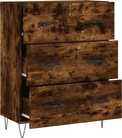 vidaXL Ντουλάπι Καπνιστή Δρυς 69,5 x 34 x 90 εκ. Επεξεργασμένο Ξύλο