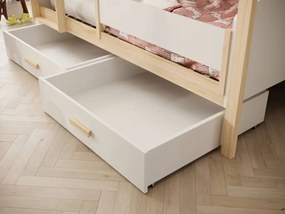 Κουκέτα Jacky M plus-Leuko-Sonoma-180 x 80