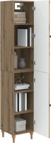 vidaXL Σέτ Ντουλαπιών 2 τμχ. Artisan Δρυς Επεξεργασμένο Ξύλο