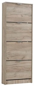 Shoe Storage Hugo 24 Grey Oak 67x28x155 cm