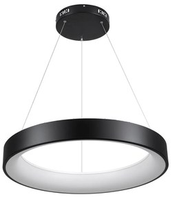 Φωτιστικό Οροφής Πλαφονιέρα Salem 61245 Led 105W Φ60cm Black GloboStar