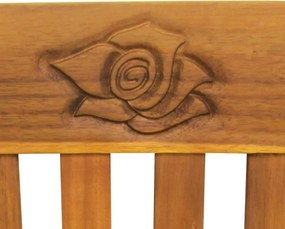vidaXL Παγκάκι Ρόδου 1 -θέσιο 157 cm Solid Acacia wood Natural