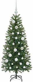vidaXL Τεχνητό Χριστουγεννιάτικο Δέντρο Πράσινο 120 cm ΠΕ και PVC