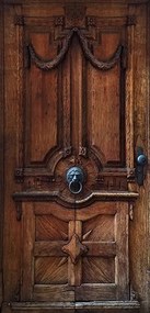 Φωτοταπετσαρία με πολυτελή πόρτα - 80x210