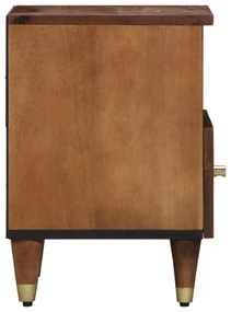 vidaXL Κομοδίνο 40x33x46 εκ Solid Wood Mango