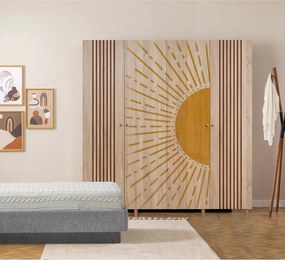 Τετραφυλλη Ντουλαπα Σονομα LONI 52x180x192