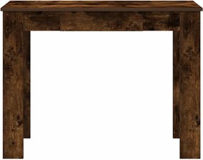 vidaXL Γραφείο Καπνιστή Δρυς 100x45x75 εκ. από Επεξεργασμένο Ξύλο