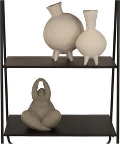 Ραφιέρα ArteLibre Μαύρο Μέταλλο 57x37x110cm
