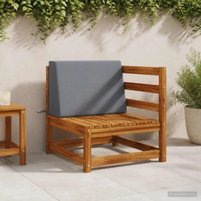 vidaXL Μαξιλάρι πλάτης SOEST 100% Πολυεστέρας Μπλε 60 x 20 x 40 cm