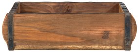 vidaXL Δίσκοι 4 τεμ 31x29x10 εκ. Στερεό Ξύλο Ανακυκλωμένο