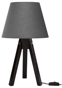 Επιτραπέζιο φωτιστικό Adeck Ε27 καφέ - γκρι Φ25x45 εκ. 25x25x45 εκ.