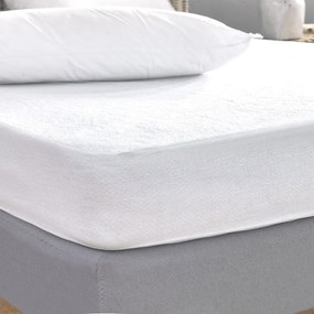 Κάλυμμα Στρώματος Comfort Waterproof White Palamaiki Double 150x235cm 100% Cotton