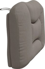 vidaXL Μαξιλάρι για Κεφαλάρι Hvar Taupe 90 εκ. Υφασμάτινο