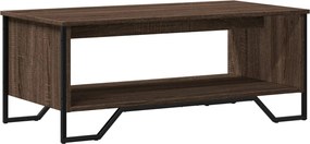 vidaXL Τραπεζάκι Σαλονιού Καφέ Δρυς 100x51x40 εκ. Επεξεργασμ. Ξύλο