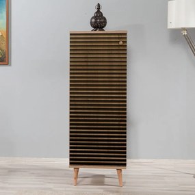 Παπουτσοθήκη - Ντουλάπι Soho Megapap χρώμα sonoma 50x38x135εκ.