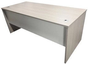 Γραφείο εργασίας Armadi pakoworld σε sonoma-λευκή απόχρωση 180x80x75εκ
