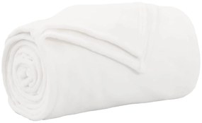 vidaXL Ριχτάρια 6 pcs Λευκό 130 x 150 cm Μαλλί