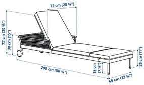 SEGERÖN ξαπλώστρα, εξωτερικού χώρου 794.948.57