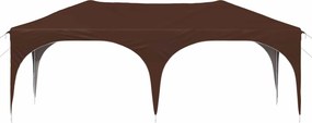vidaXL Αυτοσχέδιο Μόρφωση 574 x 289 x 245 cm Καφέ Ύφασμα Όξφορντ