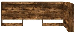 vidaXL Κεφαλάρι Αποθήκης Καπνιστή δρυς 75 cm Επεξεργασμένο ξύλο