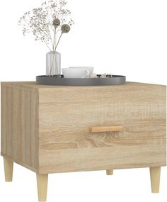 vidaXL Τραπεζάκια Σαλονιού 2 τεμ Sonoma Δρυς 50x50x40 εκ Επεξ. Ξύλο