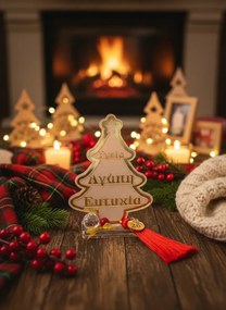 Επιτραπέζιο Γούρι «Δέντρο Ευχών» με Ευχές Υγεία, Αγάπη, Ευτυχία