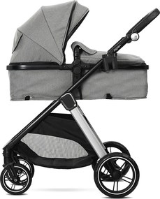 BABY STROLLER ASPEN GREY 3in1 with transformable s