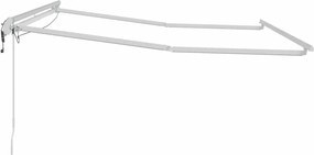 vidaXL Σκελετός Τέντας Λευκό 3 x 2,5 μ Αλουμίνιο