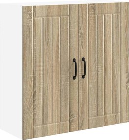 vidaXL Ντουλάπα Τοίχου LUCCA Sonoma Δρυς 80 x 31 x 80 εκ.