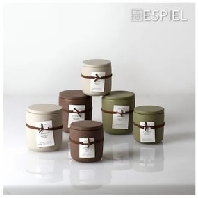Αρωματικό κερί τσιμεντένιο καφέ Homemade Spa 7,7x8εκ.