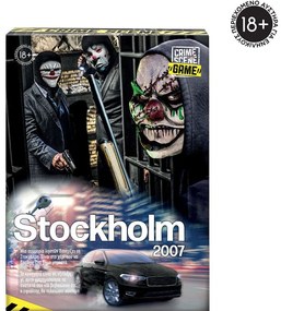 Επιτραπέζιο Παιχνίδι 1040-21704 Crime Scene Stockholm 1+ Παίκτες Multi As Company