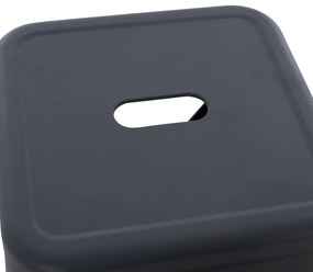 ΣΚΑΜΠΟ ΜΠΑΡ ΜΕΤΑΛΛΙΚΟ MELITA-PRO HM8642.50 ΣΕ ΓΚΡΙ 43x43x78Υεκ. (1 Τεμμάχια)