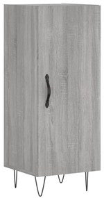 vidaXL Ντουλάπι Γκρι Sonoma 34,5x34x90 εκ. από Επεξεργασμένο Ξύλο