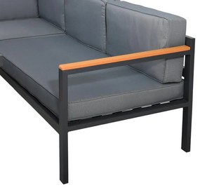 Σετ κήπου γωνιακό Estelle Fylliana Γκρί 213x213x65 εκ. 213x213x65 εκ.