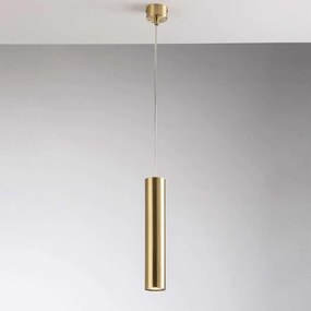 Φωτιστικό Οροφής Fluke I-FLUKE-S30 ORO 1xGU10 Φ5,5cm 30x200cm Gold Luce Ambiente Design Metal