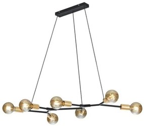 Κρεμαστό Φωτιστικό Οροφής CROSS μαύρο 306700732 Trio Lighting-306700732-Μαύρο-Χρυσό 306700732