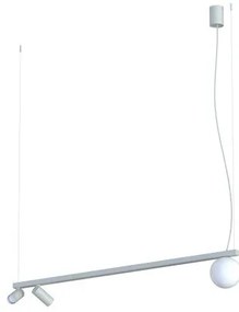 Κρεμαστό Φωτιστικό Οροφής 2xGU10 1xG9 Fourty III Nowodvorski -11450-Γκρι 11450